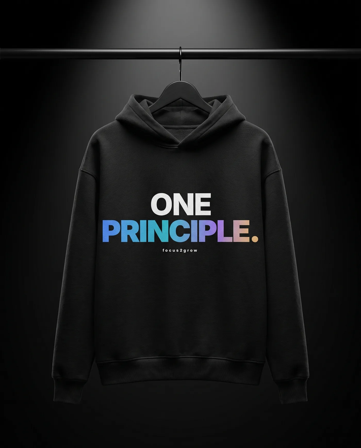 One Principle Hanger Bestehende KI-Konzeptansicht. Kein reales Produktfoto und keine Materialzusage.